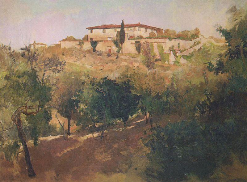 Frank Duveneck Villa Castellani, Bellosguardo oil painting picture